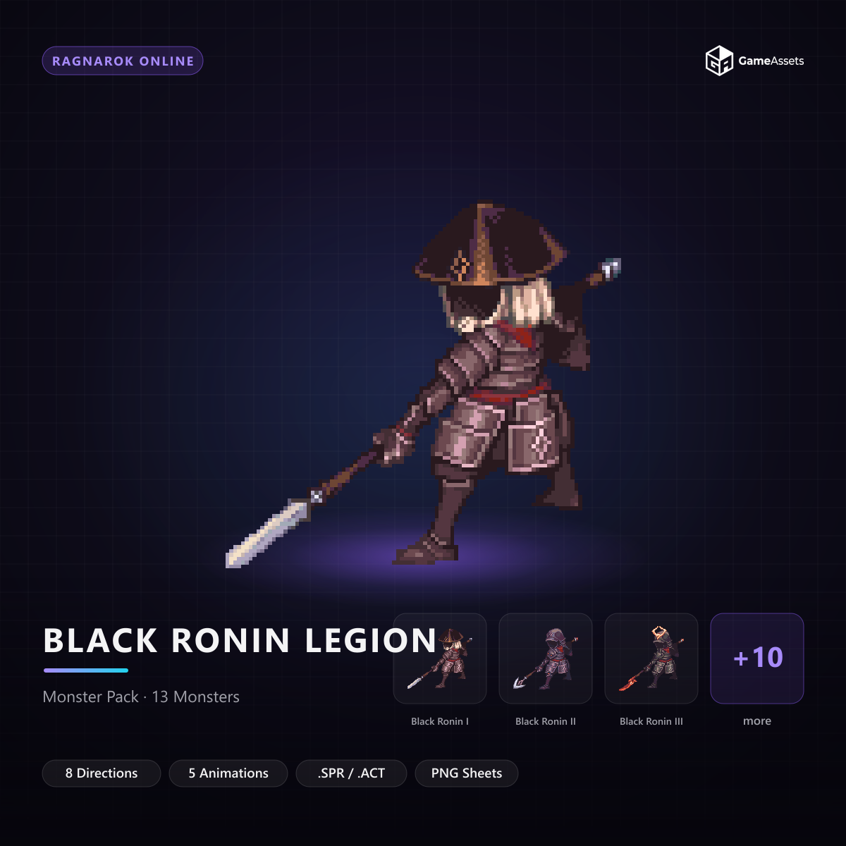 Black Ronin Legion — capa