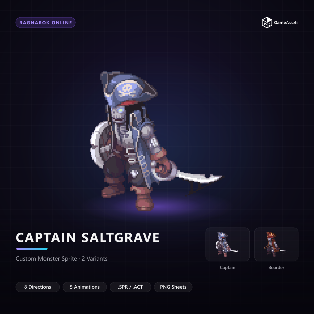 Captain Saltgrave — capa