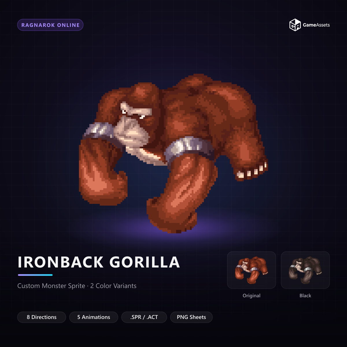 Ironback Gorilla — capa