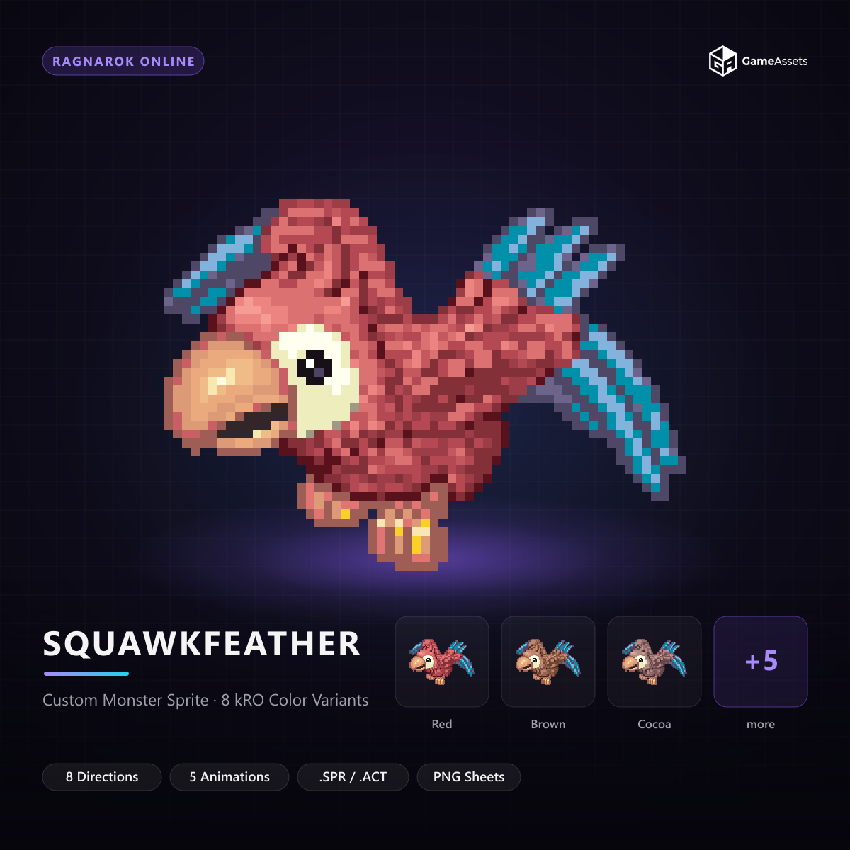 Squawkfeather — capa