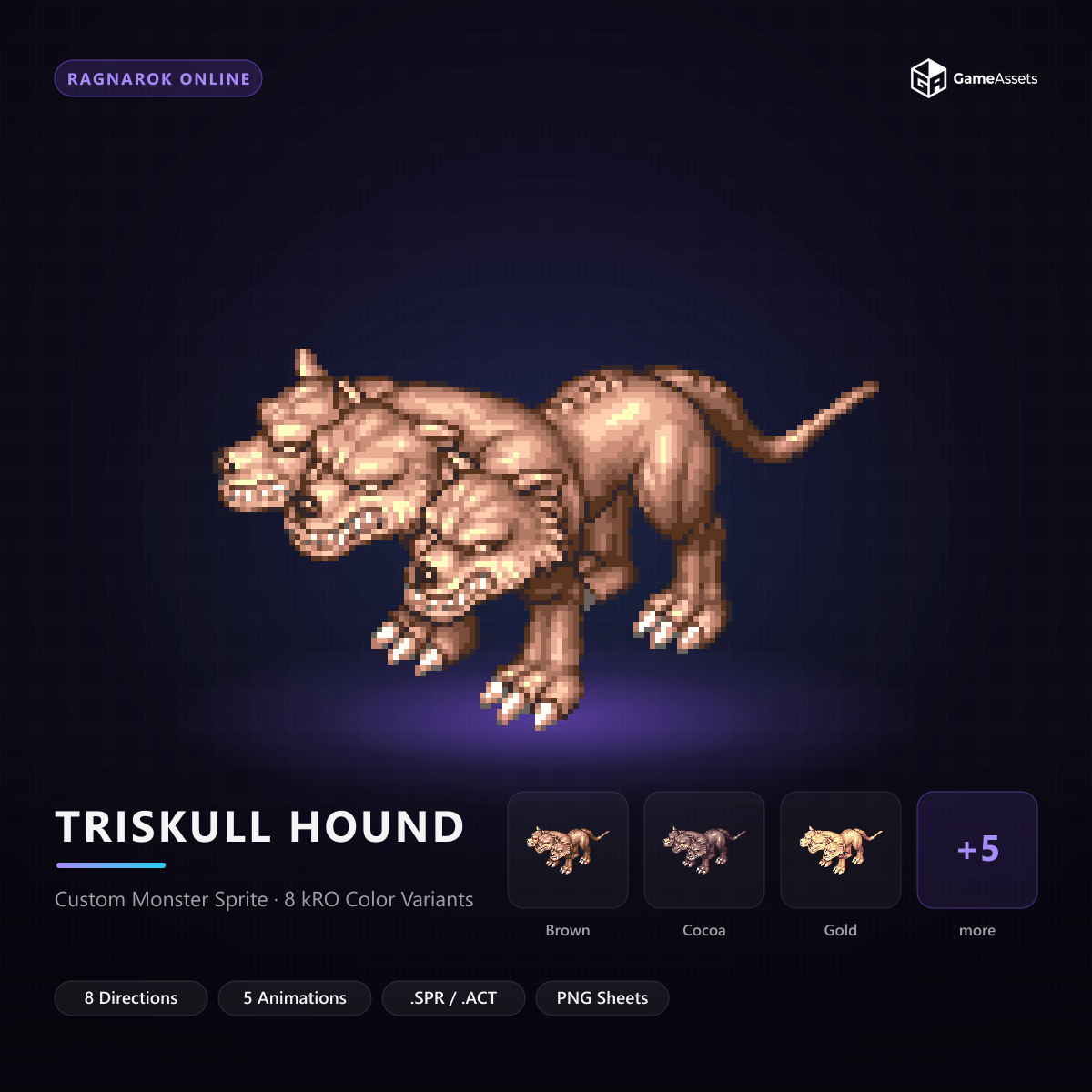 Triskull Hound — capa