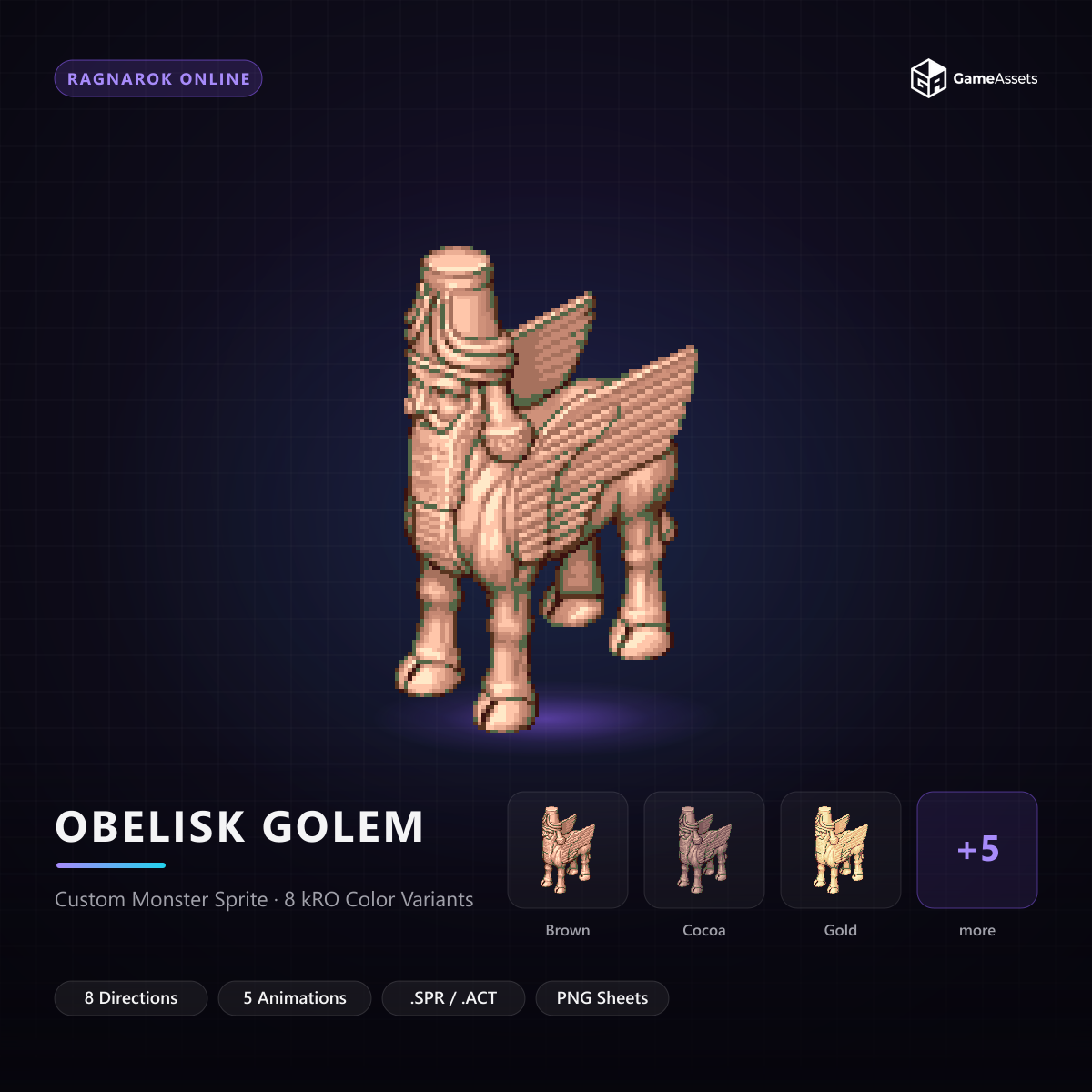 Obelisk Golem — capa