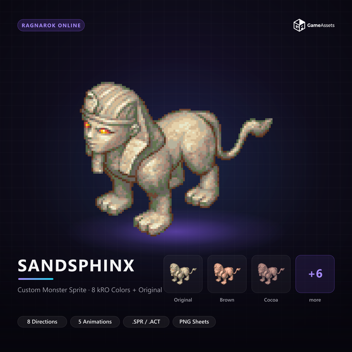 Sandsphinx — capa