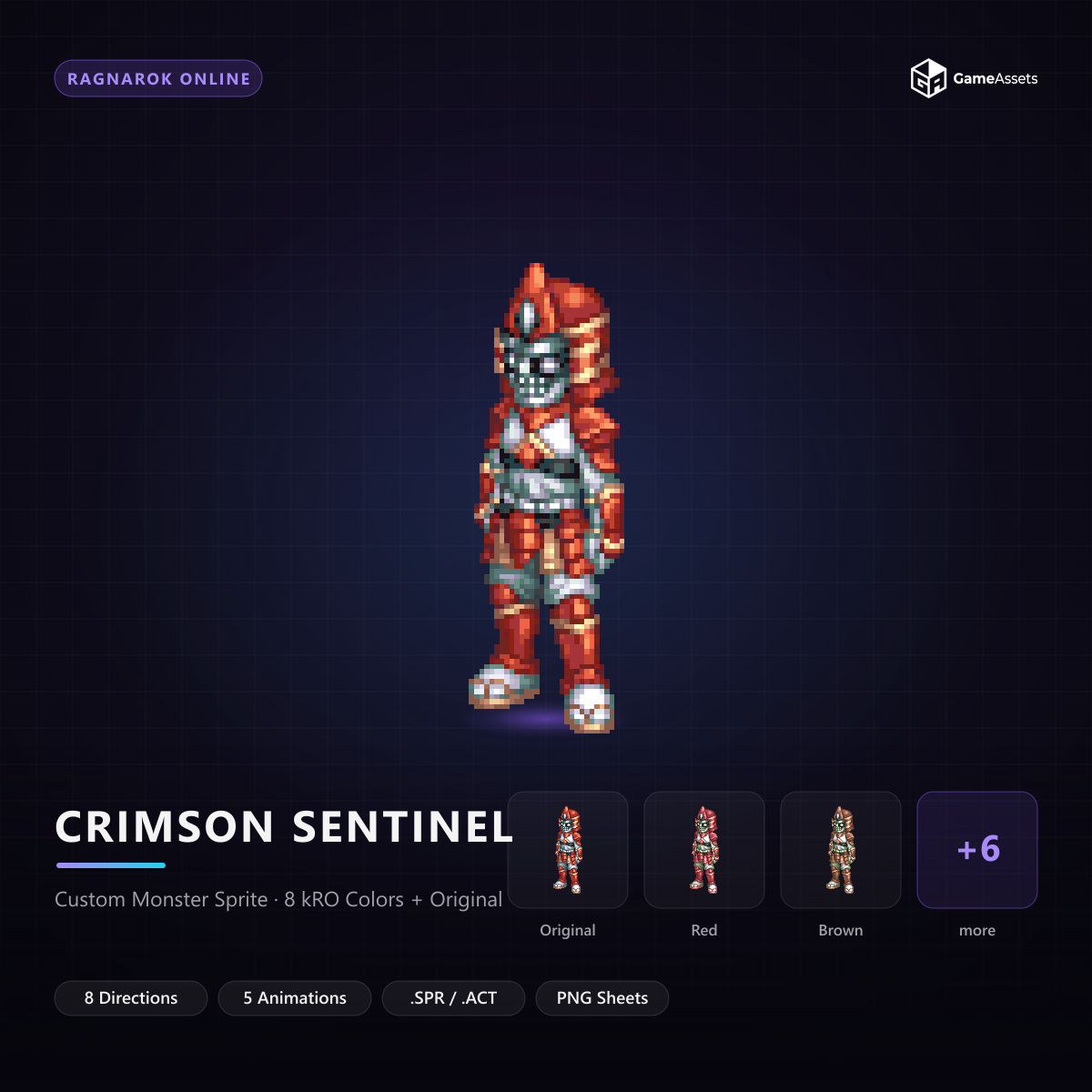 Crimson Sentinel — capa