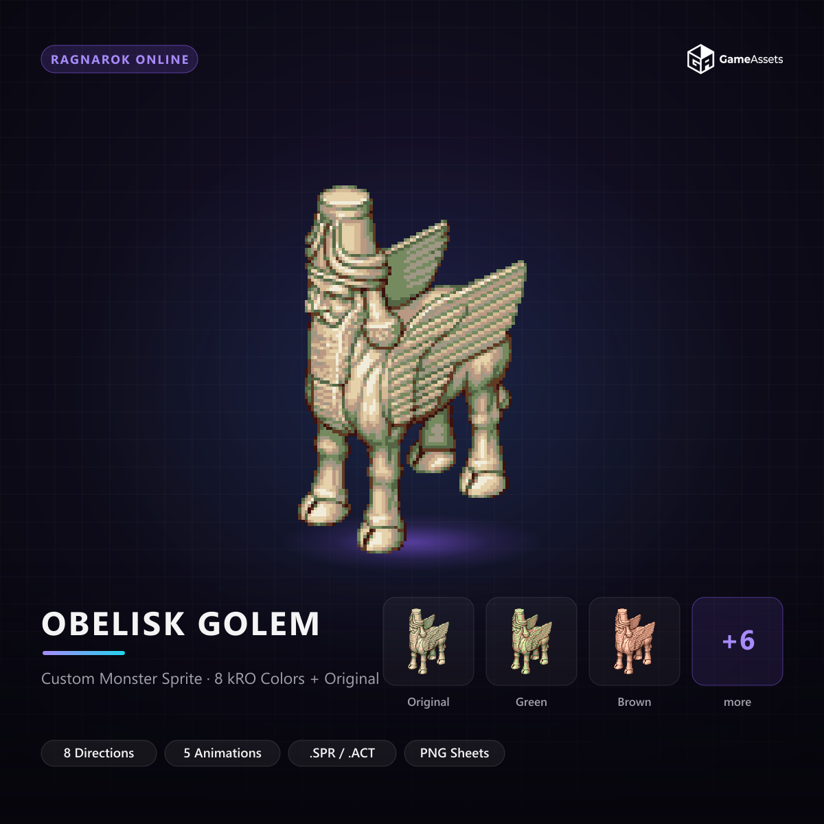 Obelisk Golem — capa
