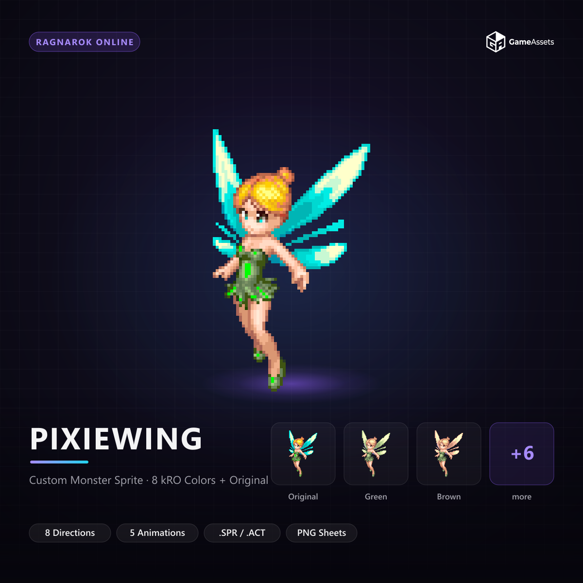Pixiewing — capa