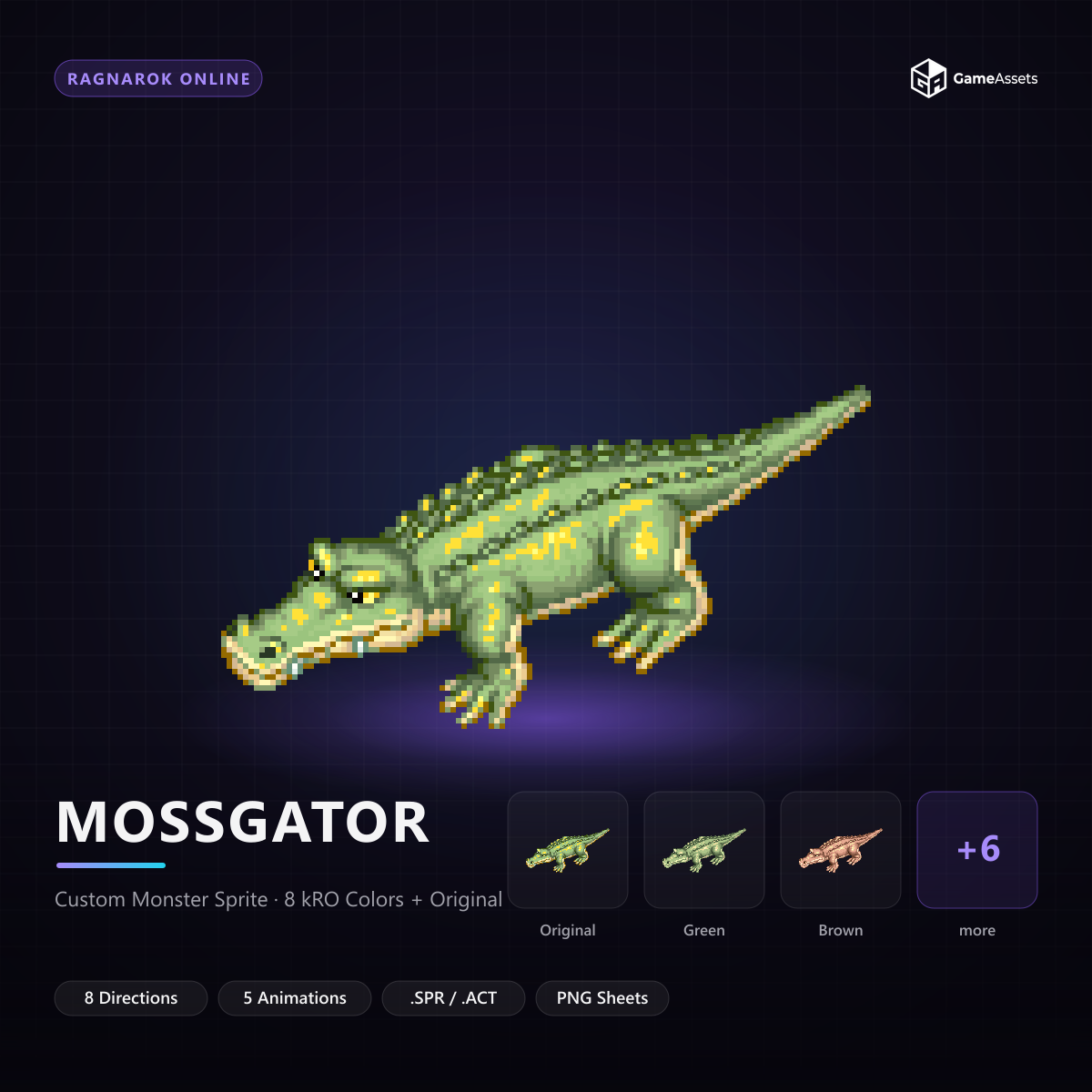 Mossgator — capa