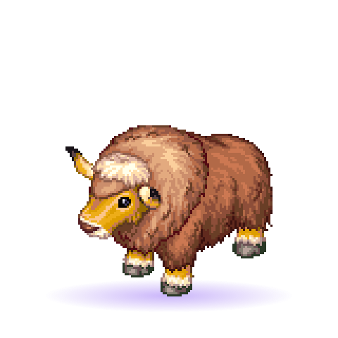 Bisonhorn — Monstro Ragnarok Online (9 cores)