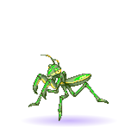 Bladehopper — Monstro Ragnarok Online (9 cores)