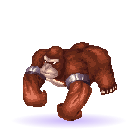 Ironback Gorilla — Monstro Ragnarok Online (2 cores)
