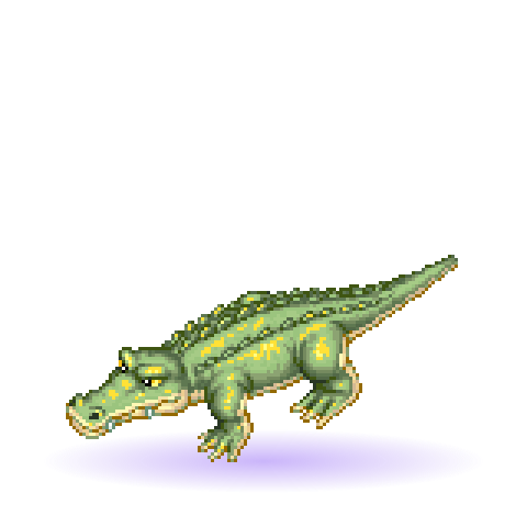 Mossgator — Monstro Ragnarok Online (9 cores)