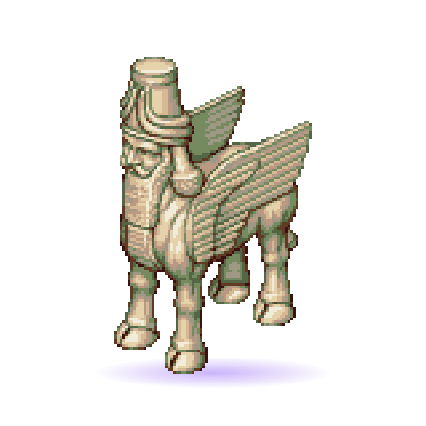 Obelisk Golem — Monstro Ragnarok Online (9 cores)