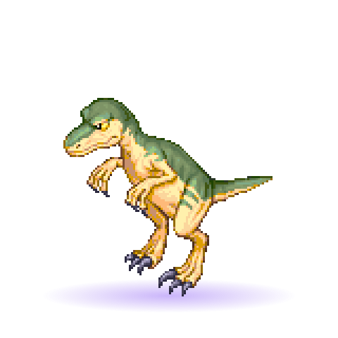 Raptoran — Monstro Ragnarok Online (9 cores)