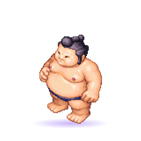 Sumoroll — Monstro Ragnarok Online (9 cores)